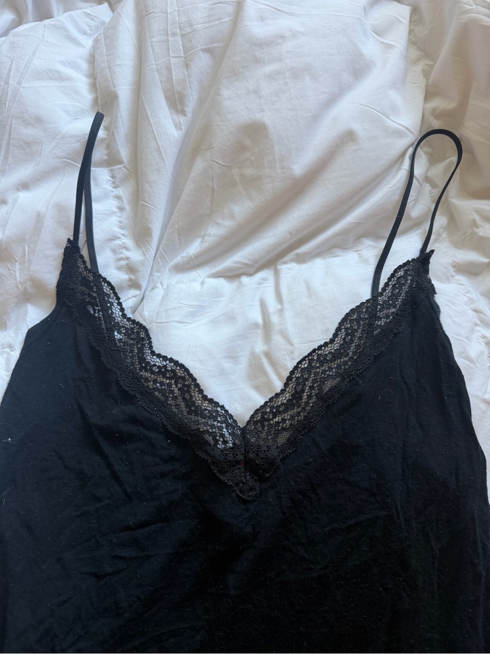 2-Piece Set La Senza Lace Modal Nightie and Robe